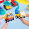 Mini Inertial Pull Back Engineering Car Set Fun Cartoon Cars For Kids Perfect Birthday Gift 2