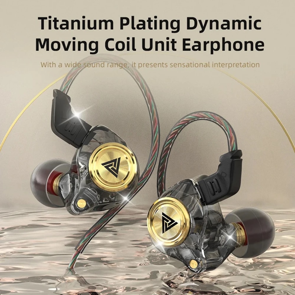 Wired Earphones with Microphone Noise Cancelling Earbuds for Sport & Gaming Headset