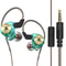 Wired Earphones with Microphone Noise Cancelling Earbuds for Sport & Gaming Headset