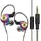 Wired Earphones with Microphone Noise Cancelling Earbuds for Sport & Gaming Headset