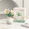 Building Block Flower Pot Set DIY Rose Lily Bouquet With Cute Planter For Home Decor Gifts 4