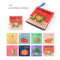 Montessori Sensory Baby Book Touch High Contrast Educational Cloth Book For Early Learning 8