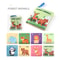 Montessori Sensory Baby Book Touch High Contrast Educational Cloth Book For Early Learning 9