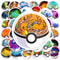 Kawaii Pokemon Stickers Waterproof Pikachu, Poke Ball Decals for Kids Laptops, Skateboards & More