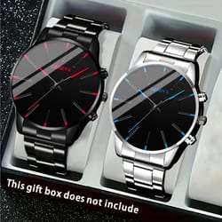 mens quartz watch fashionable business watch for stylish professionals