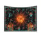 Sun and Moon Horoscope Tapestry Celestial Wall Art for Home Decor