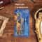 Vintage Floral Tassel Metal Bookmark with Hollow Bronzing for Book Lovers, Writers & Students