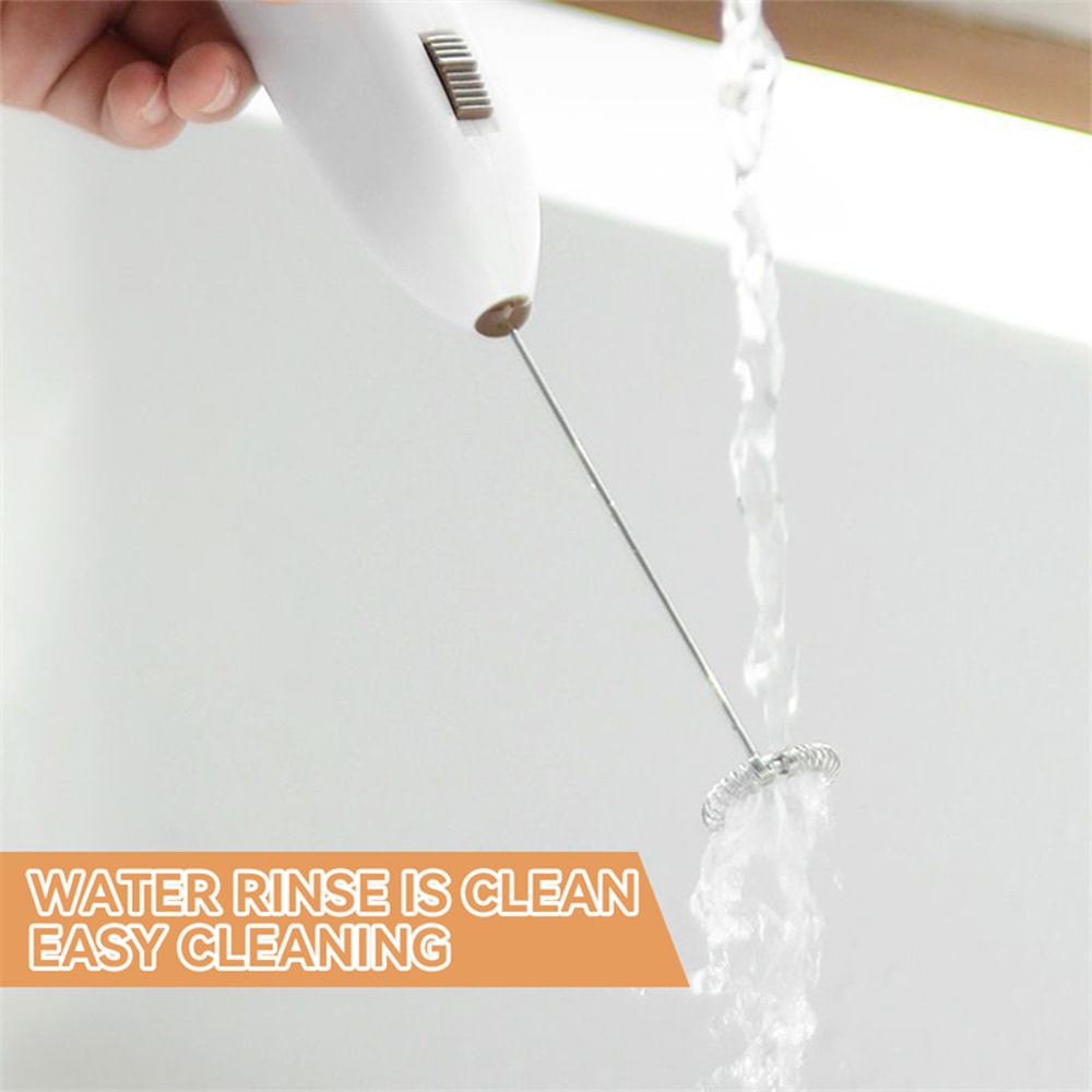 Wireless Handheld Mini Electric Coffee Frother Egg Beater 1