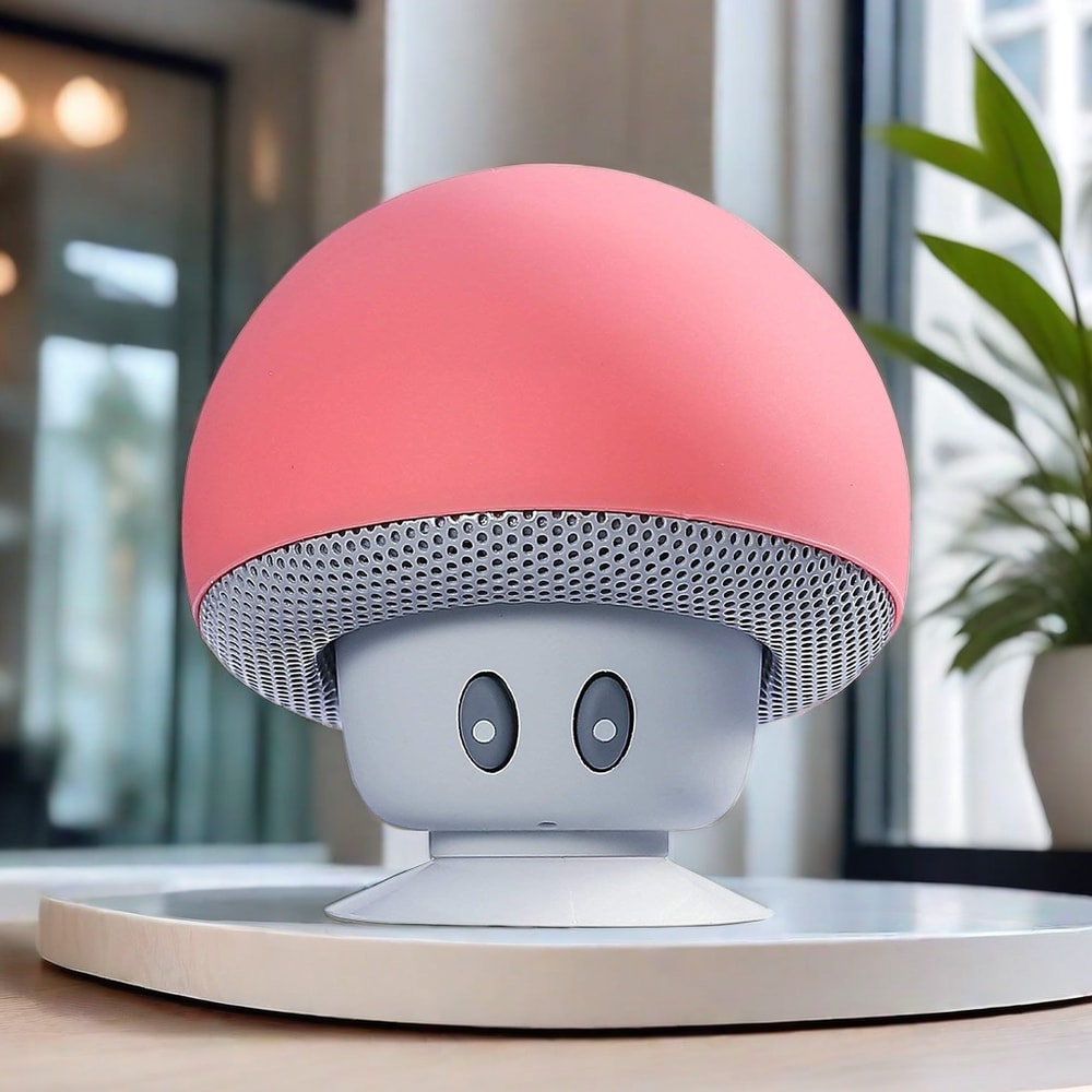 Portable Wireless Bluetooth Speaker with Subwoofer & Suction Cup Perfect for Outdoor Adventures