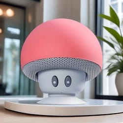 portable wireless bluetooth speaker with subwoofer & suction cup perfect for outdoor adventures