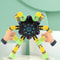 Transformable Chain Fidget Spinner Toy for Sensory Stress Relief