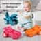 Transforming Dinosaur Car Toy Collision Mini Vehicle Gift