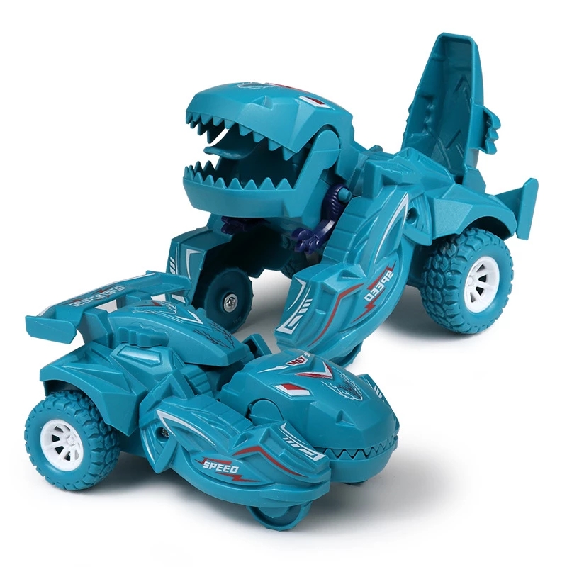 Transforming Dinosaur Car Toy Collision Mini Vehicle Gift