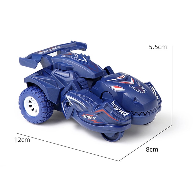 Transforming Dinosaur Car Toy Collision Mini Vehicle Gift