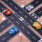 Cartoon Reusable Road Stickers Black Road Tape for Kids Racing Parties