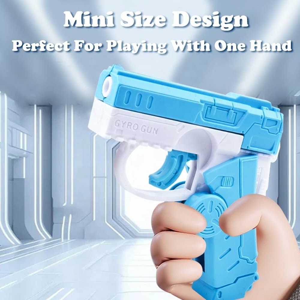 Mini Fidget Spinner Toy Gun for Kids Stress Relief Play