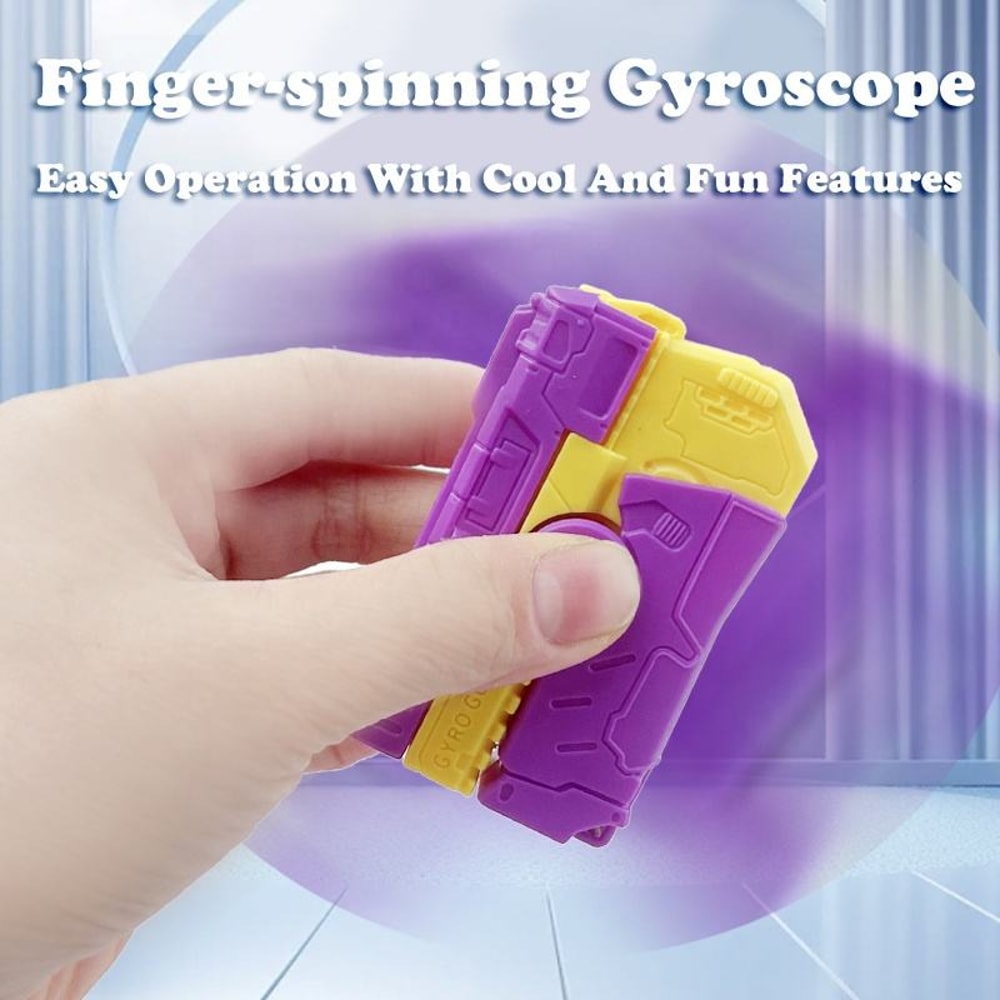 Mini Fidget Spinner Toy Gun for Kids Stress Relief Play
