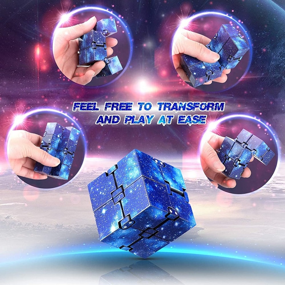 Infinity Cube Fidget Toy For ADHD Focus And Anxiety Relief 1