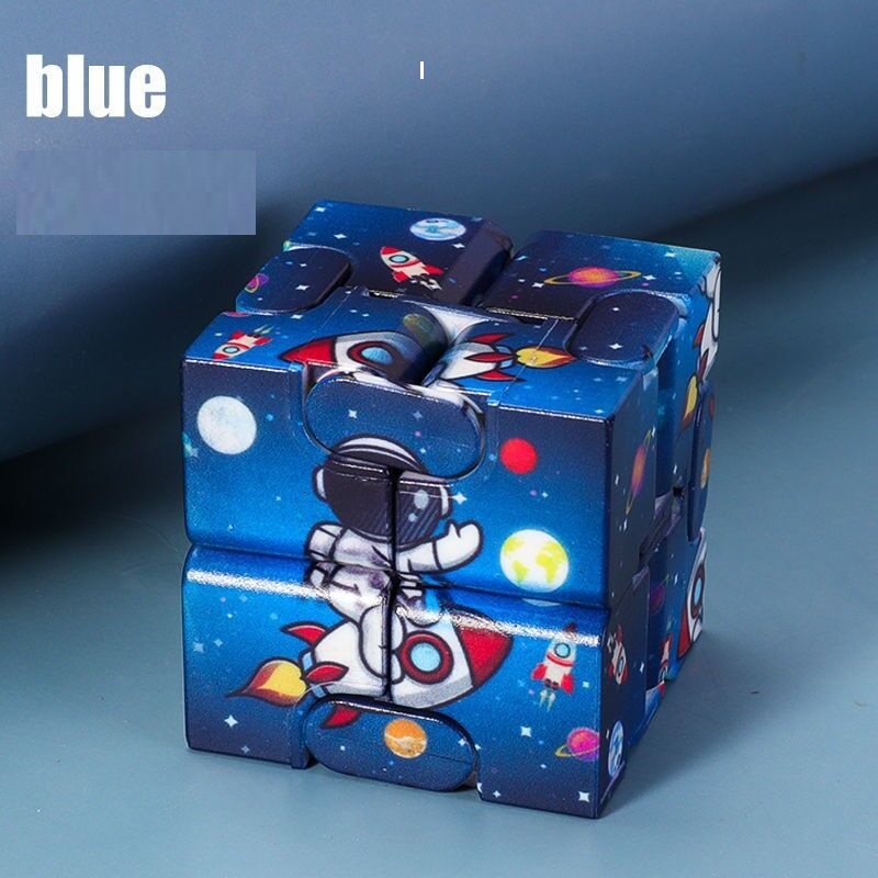 Infinity Cube Fidget Toy For ADHD Focus And Anxiety Relief 0