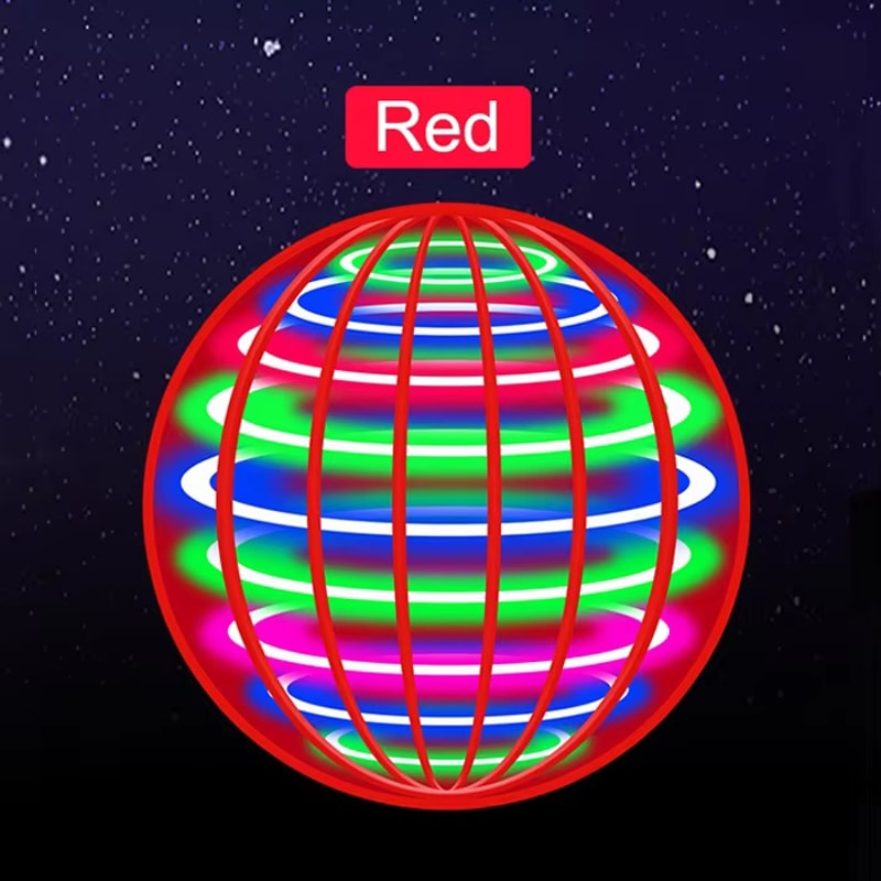 LED Flying Orb Ball Boomerang Hover Toy for Kids