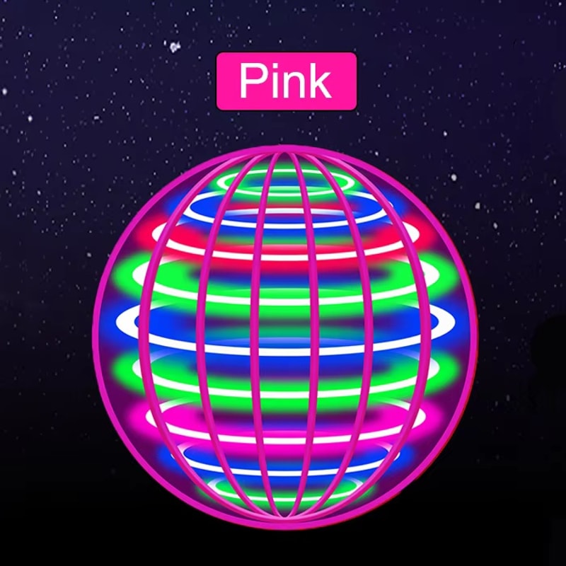 LED Flying Orb Ball Boomerang Hover Toy for Kids