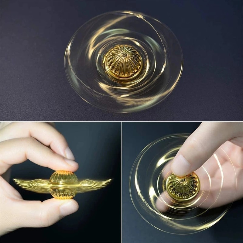 Golden Snitch Fidget Spinner Metal Hand Spinner Stress Relief Toy