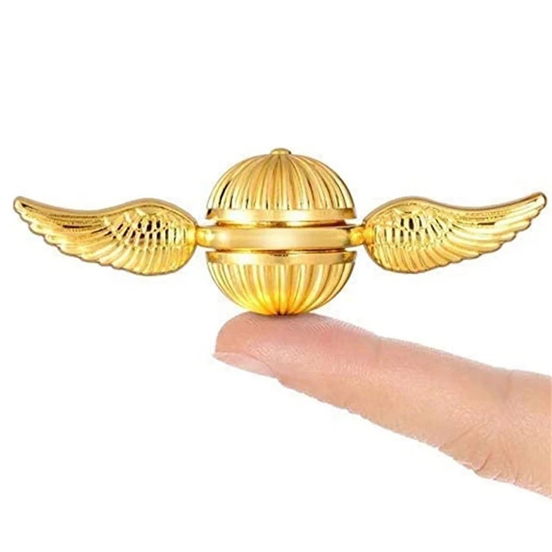 Golden Snitch Fidget Spinner Metal Hand Spinner Stress Relief Toy