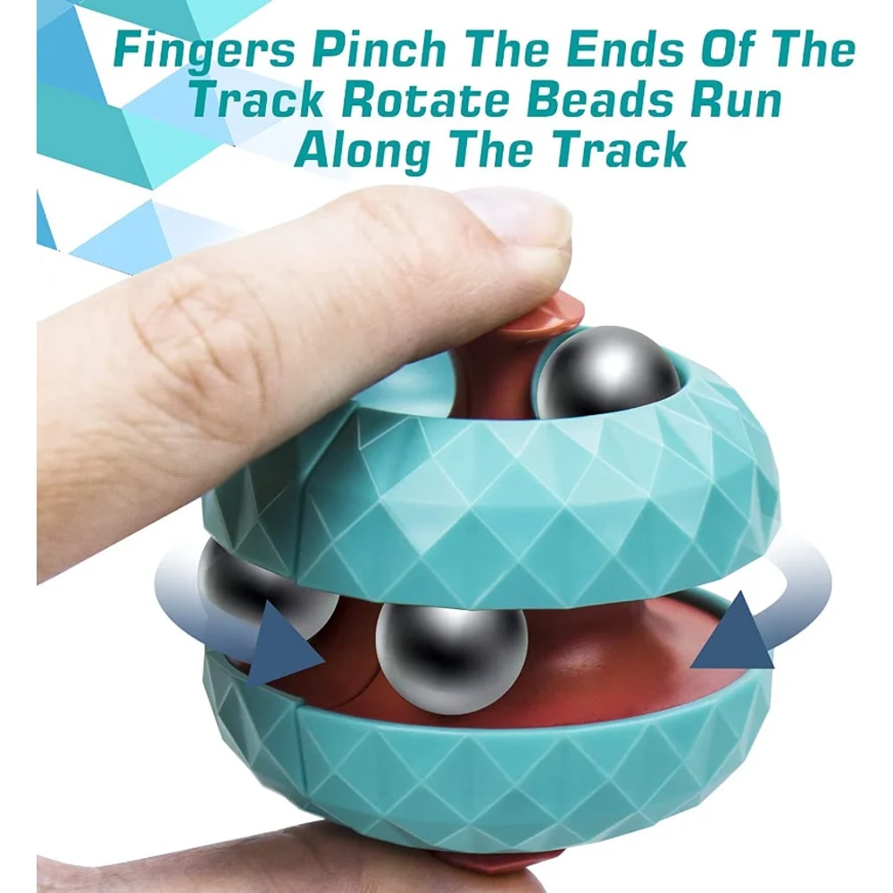 Orbit Ball Cube Fidget Toy for Kids Stress Relief and Focus Training