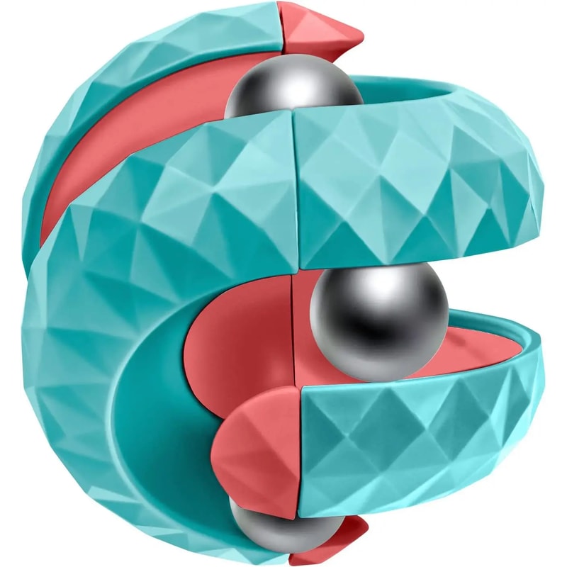 Orbit Ball Cube Fidget Toy for Kids Stress Relief and Focus Training