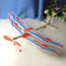 DIY Foam Glider Airplane Rubber Band Powered Kids Educational Flying Toy