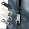 Detachable Zipper Pull Replacement Set For Backpacks Jeans And Bags 0