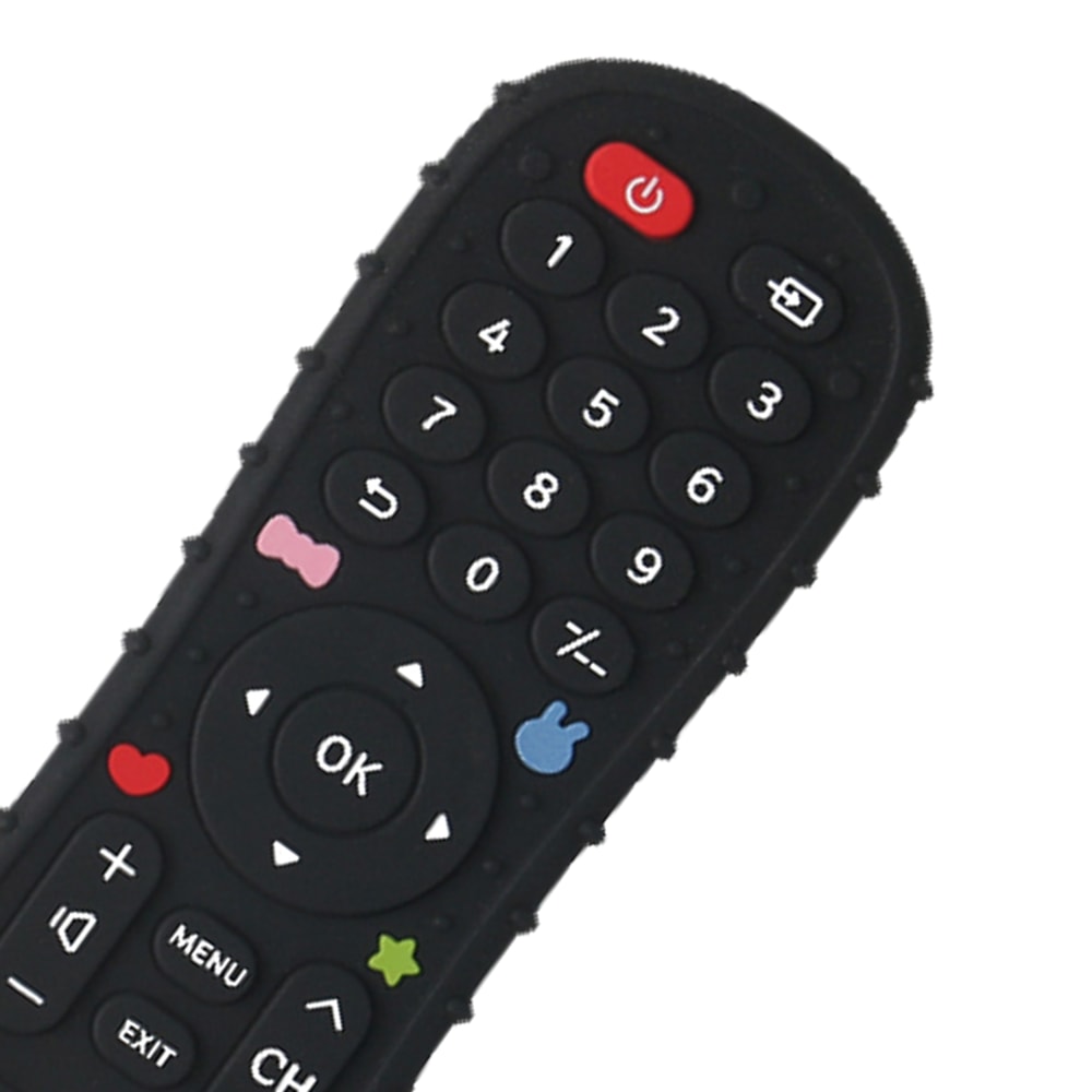 Baby Remote Control Teether BPA Free Silicone Sensory Chew Toy 2