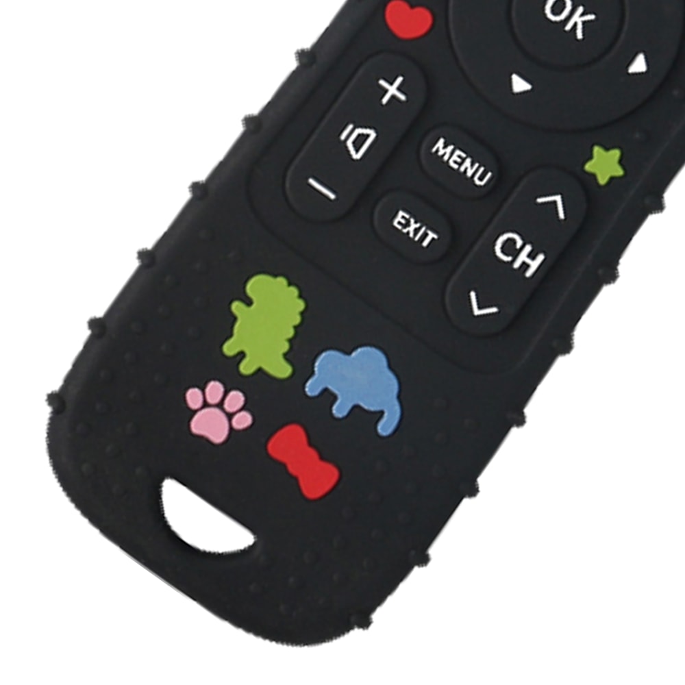Baby Remote Control Teether BPA Free Silicone Sensory Chew Toy 3