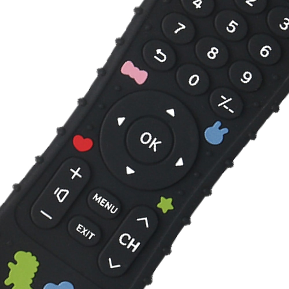 Baby Remote Control Teether BPA Free Silicone Sensory Chew Toy 4
