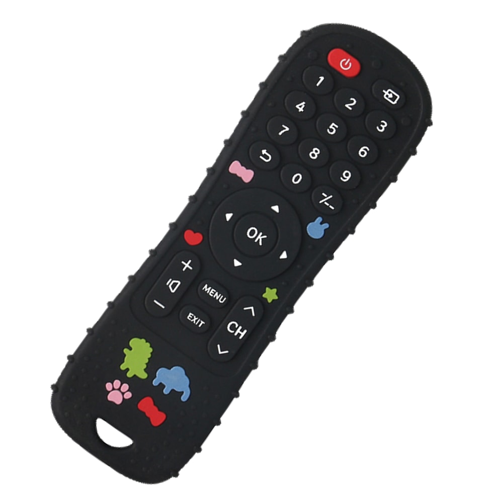 Baby Remote Control Teether BPA Free Silicone Sensory Chew Toy 5