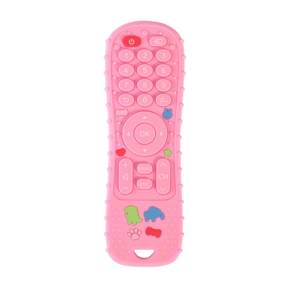 Baby Remote Control Teether BPA Free Silicone Sensory Chew Toy 6
