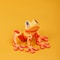 Printed Movable Tree Frog Magnet Desk Toy 3