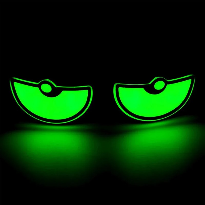 Universal LED Devil Eyes Lights For Car And Motorcycle Headlights 5