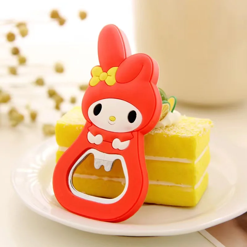 Hello Kitty Magnetic Fridge Bottle Opener Cute Sanrio Kitchen Accessory