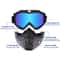 Windproof Motorcycle Riding Mask Full Face Protection for Off Road Cycling and Skiing