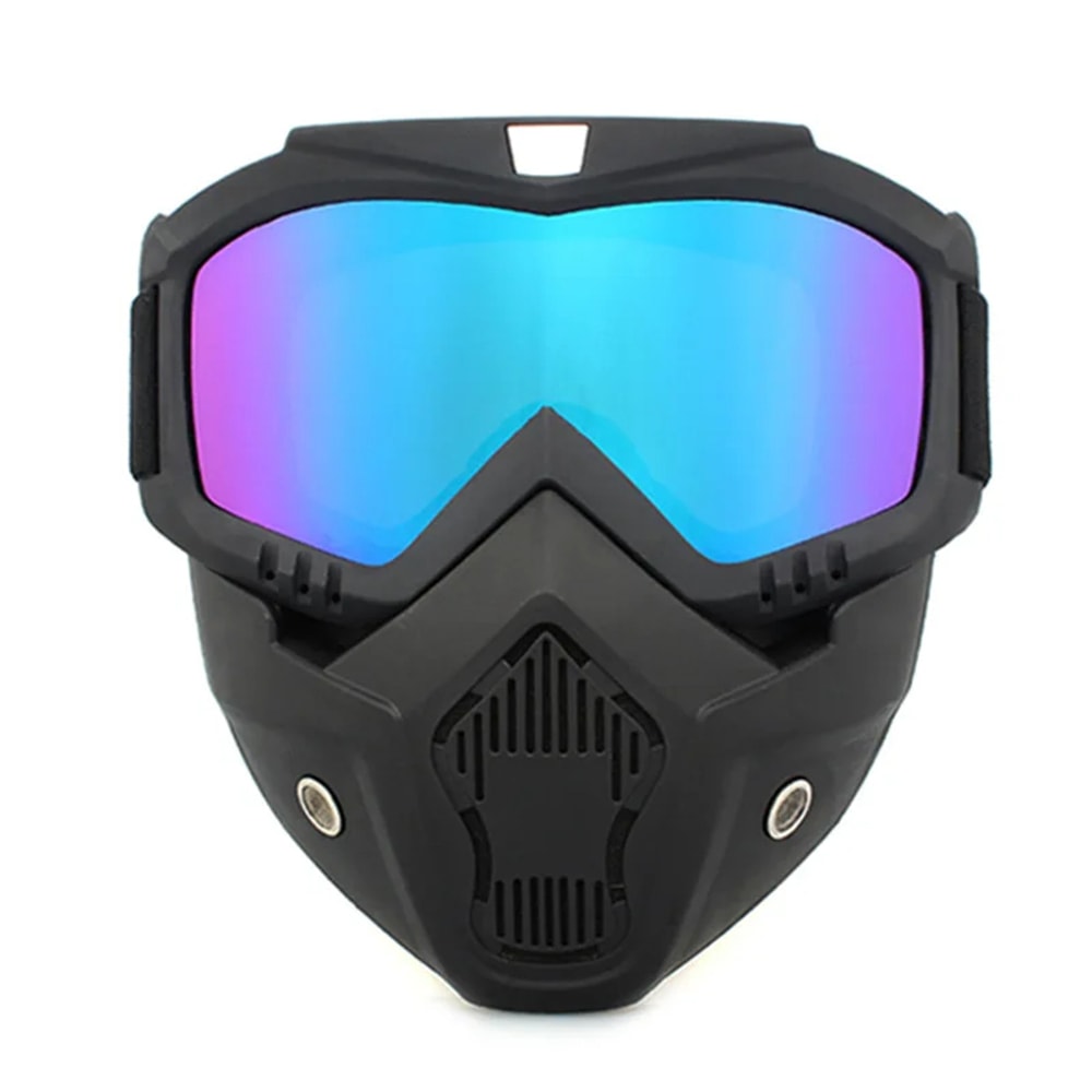 Windproof Motorcycle Riding Mask Full Face Protection for Off Road Cycling and Skiing