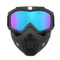 Windproof Motorcycle Riding Mask Full Face Protection for Off Road Cycling and Skiing