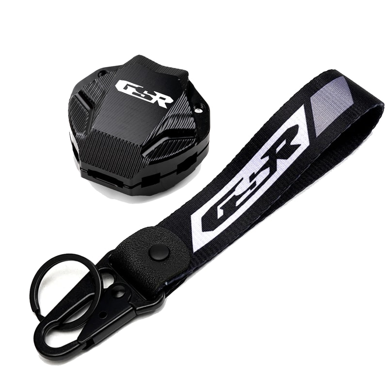 GSR CNC Aluminum Key Cover Case With Keychain 2