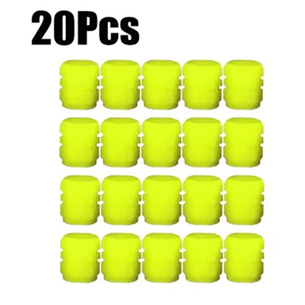 Luminous Presta Valve Caps Glow In The Dark Dustproof Bike Valve Caps 4