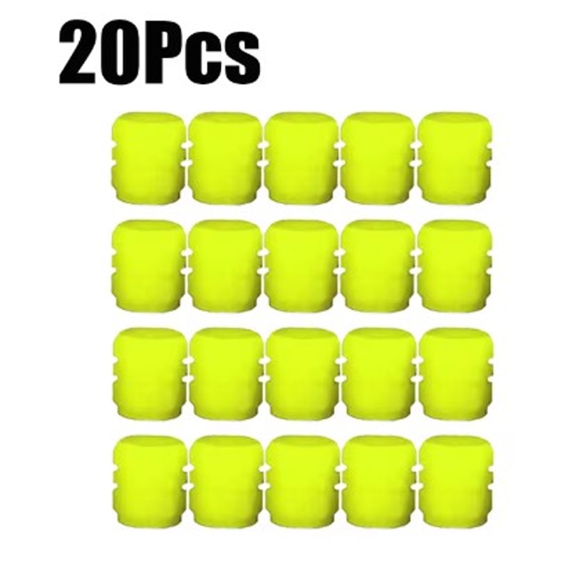 Luminous Presta Valve Caps Glow In The Dark Dustproof Bike Valve Caps 4