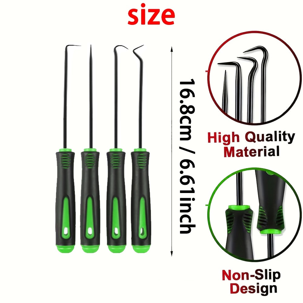 Precision Pick And Hook Set For Oil Seal O Ring And Gasket Removal 0