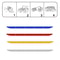 Reflective Car Stickers Anti Collision Warning Tape for Bumpers and Doors