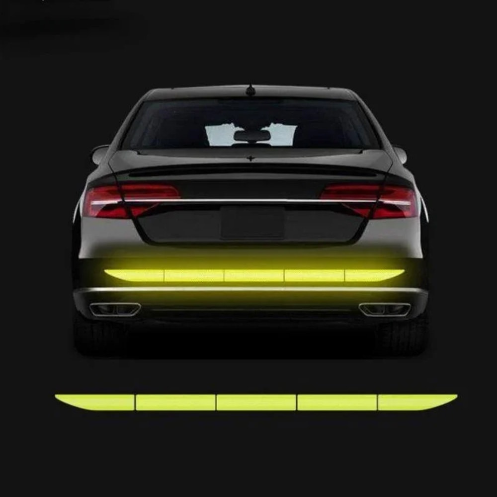 Reflective Car Stickers Anti Collision Warning Tape for Bumpers and Doors