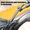 Universal Motorcycle Rubber Cable Ties For Wiring Harness Frame Securing 1