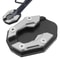 Motorcycle Kickstand Pad Extender Durable Side Stand Support Plate for Safe Parking